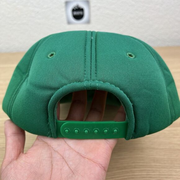 Vintage Pico Power Pak Snapback Trucker Hat Snapback Cap Green Car Guy - Picture 7 of 8
